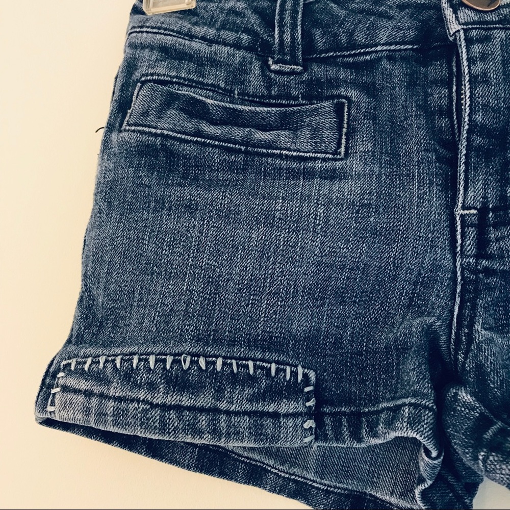 Freestyle Revolution Distressed Girls Jean Shorts - Picture 4 of 7